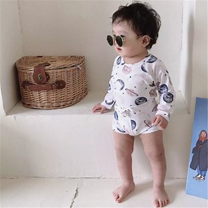 [Hot Item] Children Two-Piece Swimwear Little Kids Beach Swimsuits with Sun Protection
