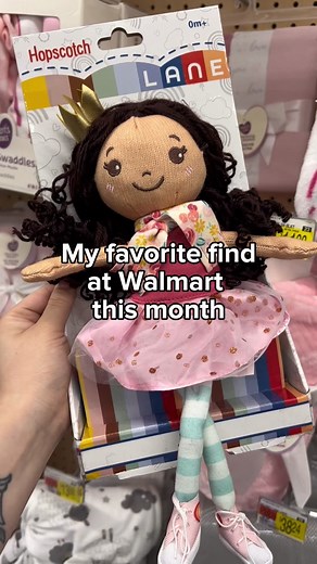 I am LOVING these Hopscotch Lane Soft Dolls at Walmart this month. There are four different dolls to choose from, this will definitely be a toddler favorite! #kidapproved #toddlerfinds #toddlerparents #toddlermoms #mommusthaves #hopscotchlane #spottedatwalmart #babyproducts
