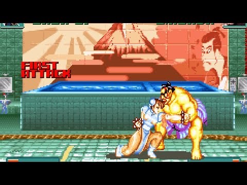 Chun Li Playthrough | Super Street Fighter Turbo Revival (Gameboy Advance)