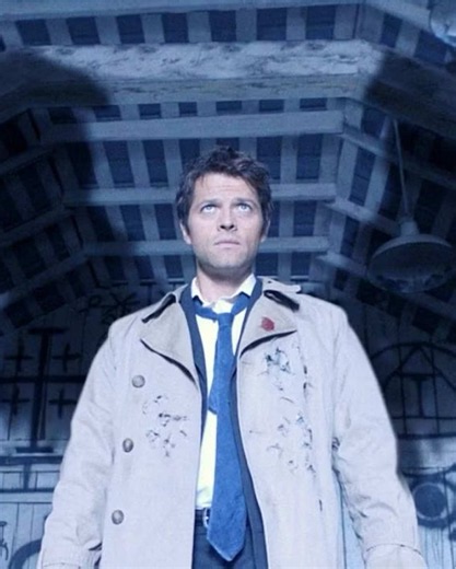 The lights. The sparks. The trench coat. The silence. Then… “I’m the one who gripped you tight and raised you from perdition.” Castiel didn’t make an entrance. He arrived. #S#SupernaturalC#CastielC#CastielEditS#SPNTokMishaCollins