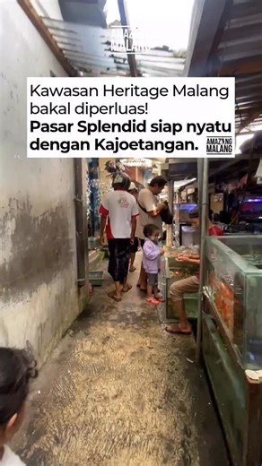 Amazing Malang on Instagram: "Kawasan Kayutangan Heritage di Kota Malang akan segera diperluas dengan melibatkan area tambahan seperti Pasar Splendid yang akan disulap menjadi bagian dari destinasi heritage yang menyatu dengan kawasan utama. Pemerintah Kota Malang menyiapkan konsep baru dengan menggandeng tenaga ahli untuk mengembangkan ruang ini sehingga menjadi alternatif wisata yang menarik dan terintegrasi lebih baik. Perluasan tersebut juga memberi peluang bagi para pedagang kaki lima untuk