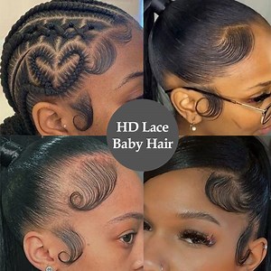 HD Lace Baby Hair Edge Reuseable | ISEE HAIR