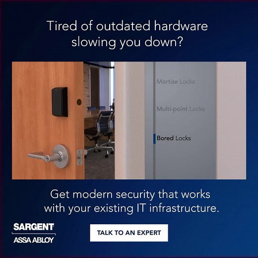 Struggling to secure more doors without added wiring? → IN120 & IN220 make it easy. | Sargent Manufacturing