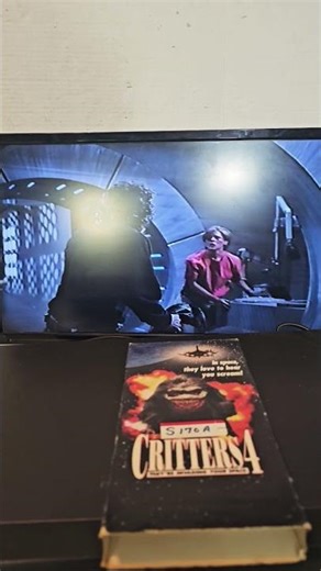 Critters 4 VHS Testing #horror #sciencefiction