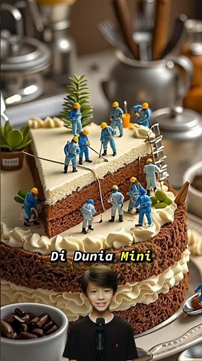 📌Unique! Mini Chefs Bake a Birthday Cake in a Tiny World! 🎂🍰🧁#miniature #minichef #BirthdayCake
