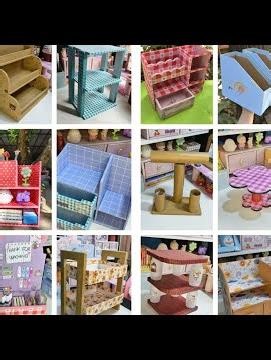 150 cardboard craft ideas for you | đồ dùng bằng bìa carton
