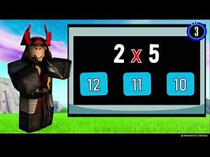 👁️😆Tabla de Multiplicar del 2 ROBLOX I ROBLOX Tablas de Multiplicar I TIMES TABLES ROBLOX