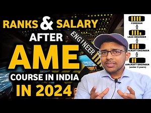 Rank Wise Salary in Aircraft Maintenance Engineering Department in 2024✈️ |Full Salary Details 2024