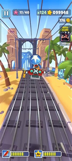 Wait For end 😱 Spacebot 🐰 SUBWAY SURFERS World tour Sydney 1561 shorts #shortsfeed #subwaysurfers