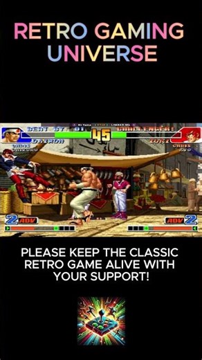 🔥 KOF'98: Amazing Iori ⚡ Daimon Annihilated Instantly! 😱💥