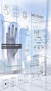 Artificial intelligence leads medical research. 3D render