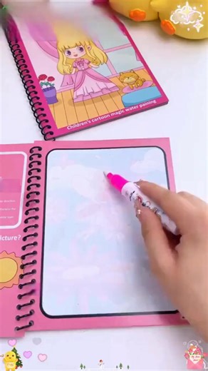 💦🎨Tired of messy paints and stained clothes? 😫 This Reusable Water Drawing Book​ lets kids paint with only water—watch invisible patterns magically appear, then vanish when dry for endless fun! 🚀✨ ✅ MESS-FREE MAGIC: No ink, no paint, no stains! Just fill the pen with water and create colorful art that disappears when dry—perfect for worry-free play! 🧼👕 ✅ REUSABLE FUN: Draw, watch it dry, and start again! Pages last through hundreds of uses for eco-friendly creativity. 🔄🌿 ✅ MONTESSORI-APP