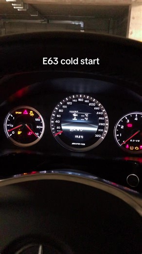 E63 Cold Start: Unleashing the M156 AMG Power