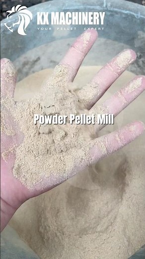 Powder Pellet Machine for Biomass Recycling and Fine Material Granulation#pelletmachine #pelletmill