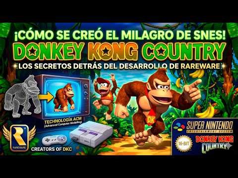 The Miracle of 16-Bit: How Donkey Kong Country Was Created 🍌🐒
