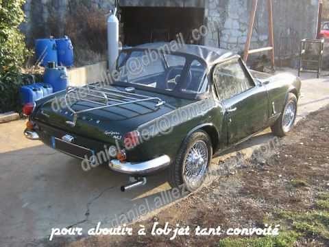 La restauration complète d'une Triumph Spitfire MK3