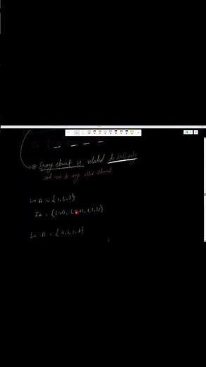 Class 12 Maths Chapter 1 | Relations and Functions Class 12 | Identity Relation
