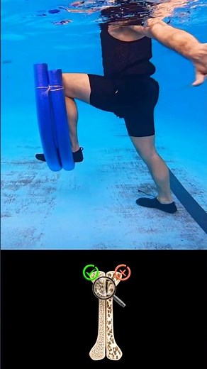 Build & Maintain Your Strength, Endurance, and Mobility in the Pool #shorts