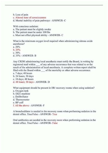 Florida Dental Laws And Rules Latest Exam 2023 2024 Real Exam 200 Questions And Correct Answersalrea