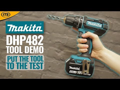 Makita DHP482 18 Li-ion Combi Drill Demo - ITS