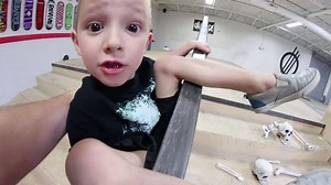 My favorite Ryden clip in awhile. He stays so calm and instead of freaking out casually argues his feelings when nobody was arguing in the first place haha. Link to full video in insta bio. I love this little dude more than anything!! #fatherson #skatepark #almostfall #almostfivehashtags | Andy Schrock