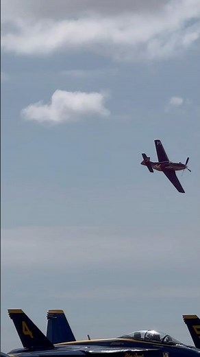P-51D “Plum Crazy” Mustang Banked Pass! Vicky Benzing “America’s Air Show” 2025 MCAS Miramar