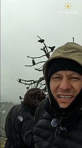 TRAPPED ON THE SUMMIT BY STORM, NEVADO DE COLIMA