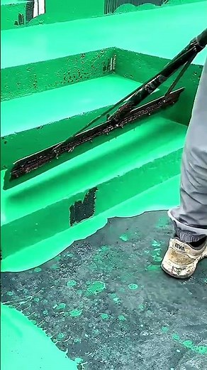 Professional stair painting