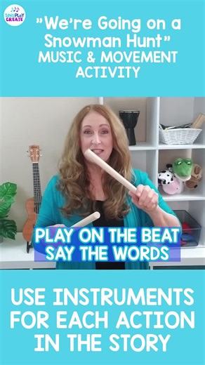 Snowman Hunt Music & Movement | Winter Beat & Rhythm