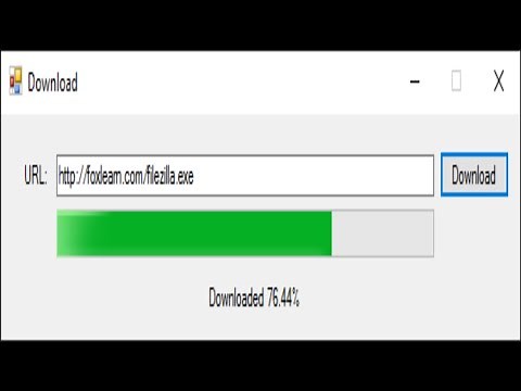 C# Tutorial - How to Download a File from Internet | FoxLearn