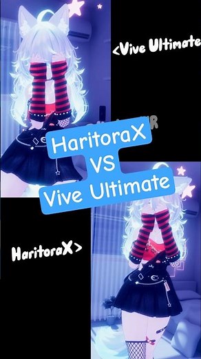 HaritoraX VS Vive Ultimate 👀👌 #kailupivr #vtuber #vrchat