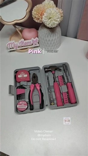 Link Below to Order 🔽🔽🔽 24pcs Pink Tools Set