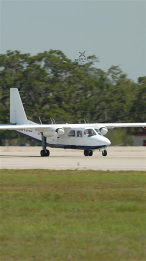 43K views · 1.4K reactions | Britten-Norman BN-2A-27 Islander | N779KS | Takeoff from Sarasota Airport | Propeller Time | Facebook