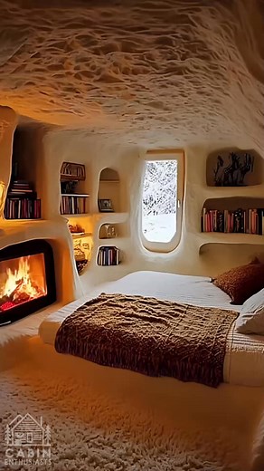 So Beautiful ✨🏠💜🌹 . . . . . . . #cabin #cabinlife #nature #cabininthewoods #tinyhouse #cabinlove #travel #cabinporn #airbnb #architecture #cabinliving #cottage #camping #tinyhome #mountains #logcabin #cabinfever #cabincrew #vacation #forest #cabinstyle #interiordesign | Cabin Enthusiasts