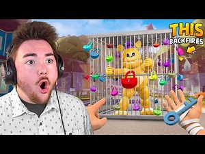 FAST FREDBEAR but HE WENT INSANE…