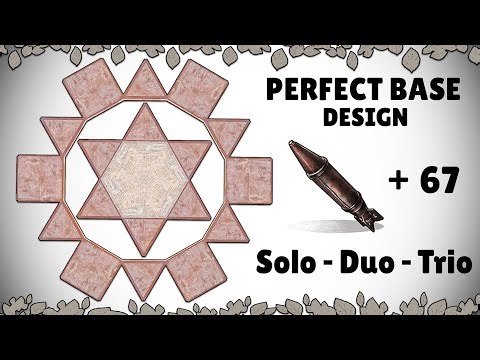 Rust - Perfect Circle Base for Solo/Duo/Trio design | +67 rockets