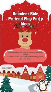 Reindeer Ride Pretend-Play Party Ideas
