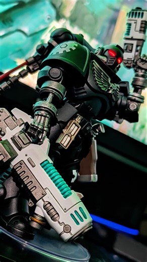 Custom Joytoy Iron Hands Hellblaster #joytoy #custom #warhammer40k #spacemarines #gaming #collection