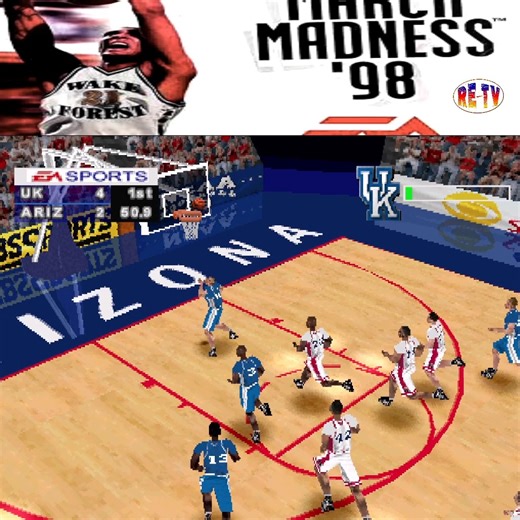 5.6K views · 68 reactions | March Madness 98 | PS1 | 1997 | Retro-Entertainment TV | Facebook