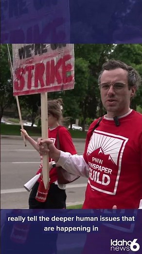 Idaho Statesman workers strike over labor practices