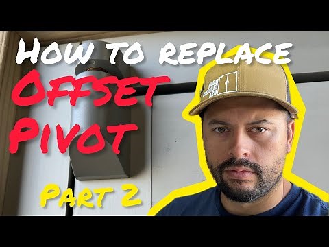 Commercial Storefront Door Offset Pivot Hinge Installation Part 2 | Door Closers USA