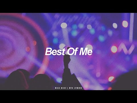Best Of Me | BTS (방탄소년단) English Lyrics