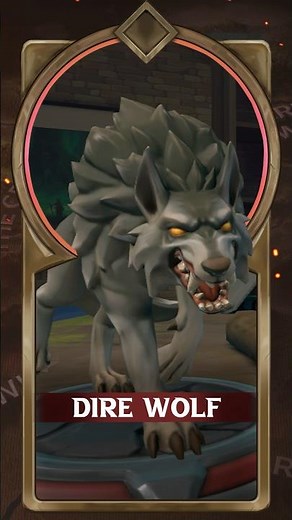 The Dire Wolves awaits you in Battlemarked. Got any good tips on how to defeat them? #dnd #direwolf