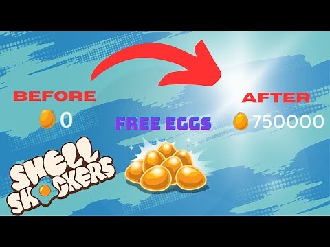 This is how I got 750000 Golden EGGS without doing anything! | Shell Shockers