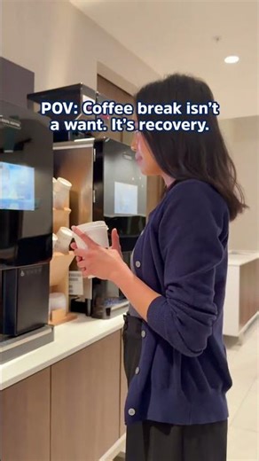 POV: Coffee break isn’t a want… it’s survival mode activated ☕😅