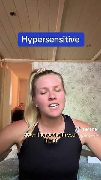 😢 Are you hypersensitive? 💥 Meaning: easily hurt, worried, or offended. 💥 Example: