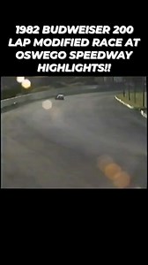 1982 BUDWEISER 200 at Oswego Speedway! Great Highlights! Anyone attend this race as a spectator, crew member or driver? We love hearing old stories!! Comment below! #grassrootsracing #racetrack #NASCAR #legendsneverdie #autoracing | pronyne motorsports museum