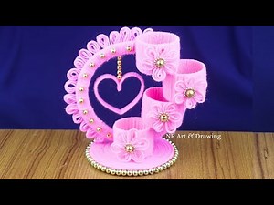 Amazing Eco-Friendly DIY Organizer Ideas For Home Decor || Woolen Art & Craft Ideas