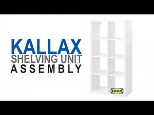 Ikea Kallax Shelving Unit assembly