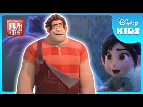 Exploring the internet with Ralph & Vanellope | Disney Kids